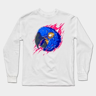 Parrot illustration Long Sleeve T-Shirt